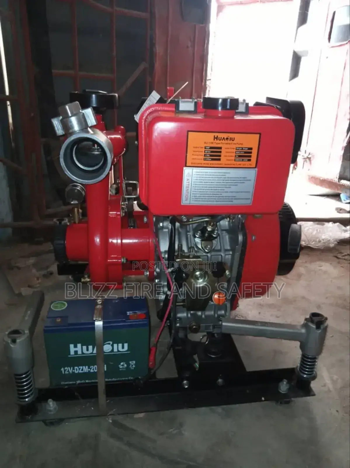 Portable Fire Fighting Pump Complete Set (Huaqiu ).