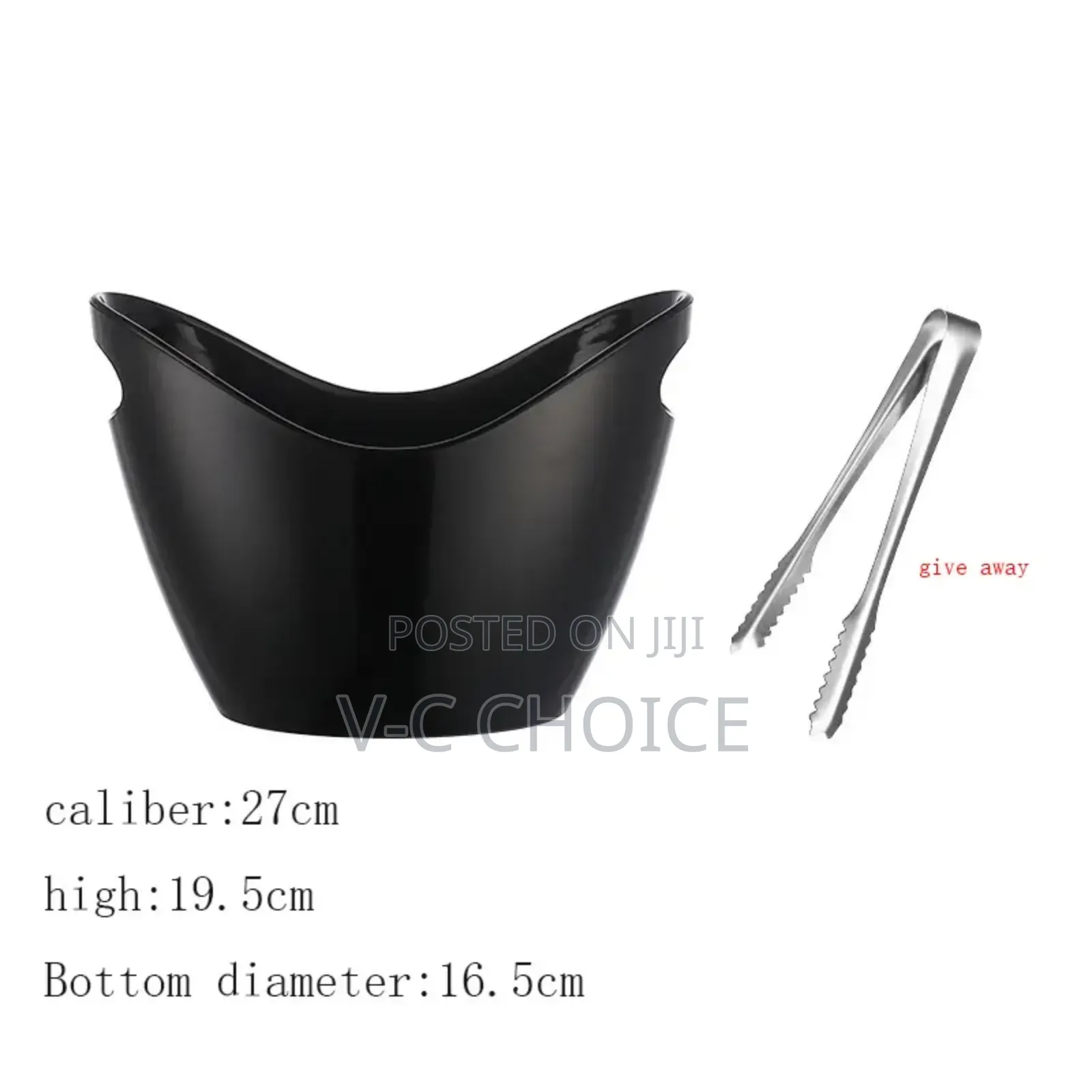 Ice Bucket Large Capacity Wine Chilling Bucket Anti-fall
