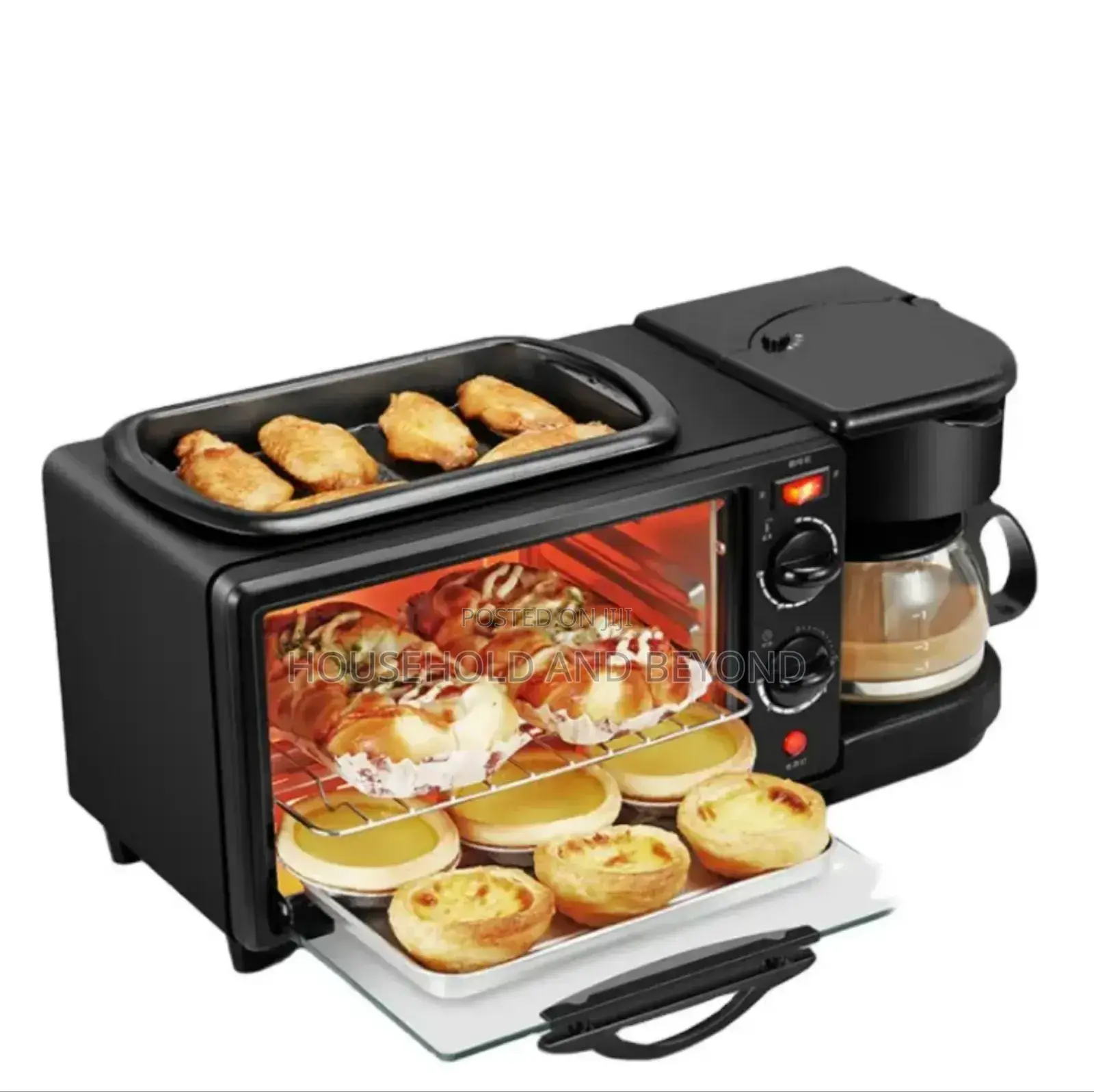 Sokany 3-in-1 Electric Breakfast Maker