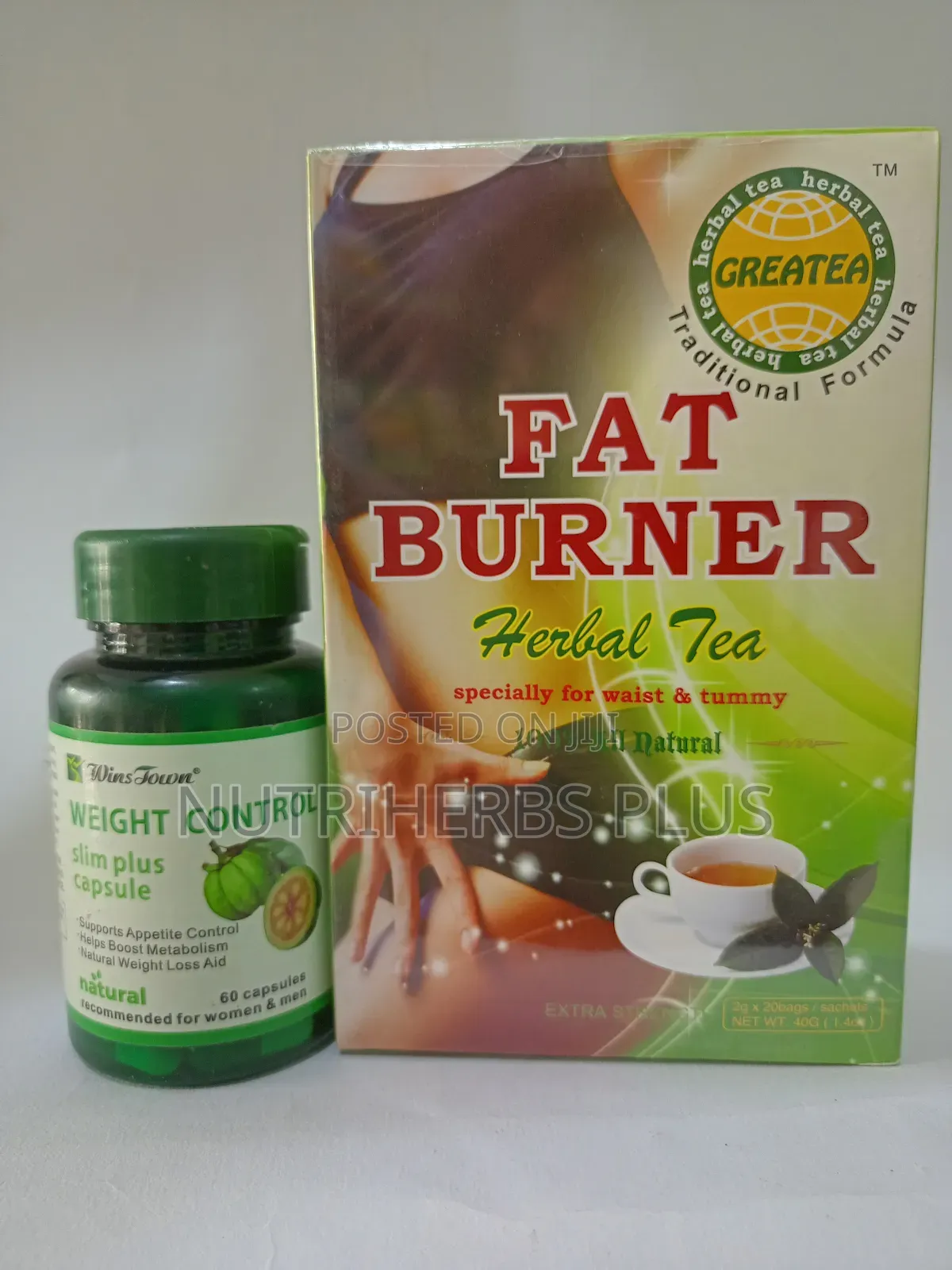 Winston Weight Control Slim Plus+ Fat Burner Tea