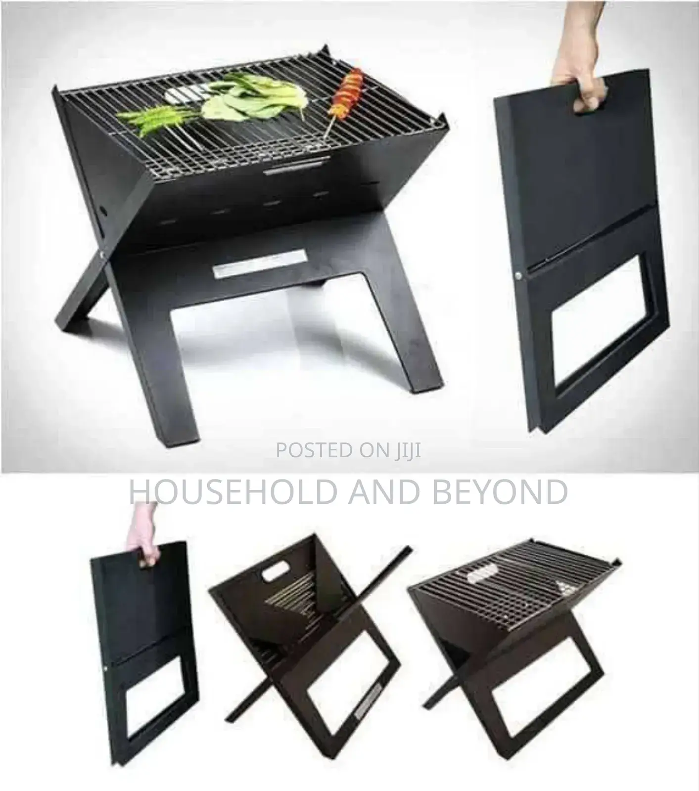 Foldable Barbecue Charcoal Grill