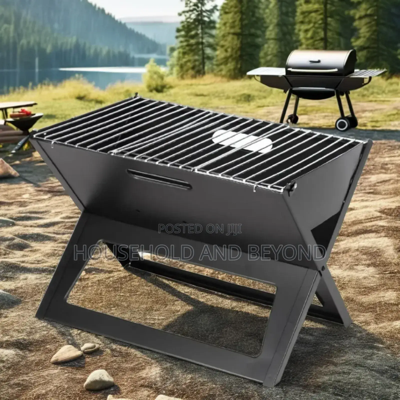 Foldable Barbecue Charcoal Grill