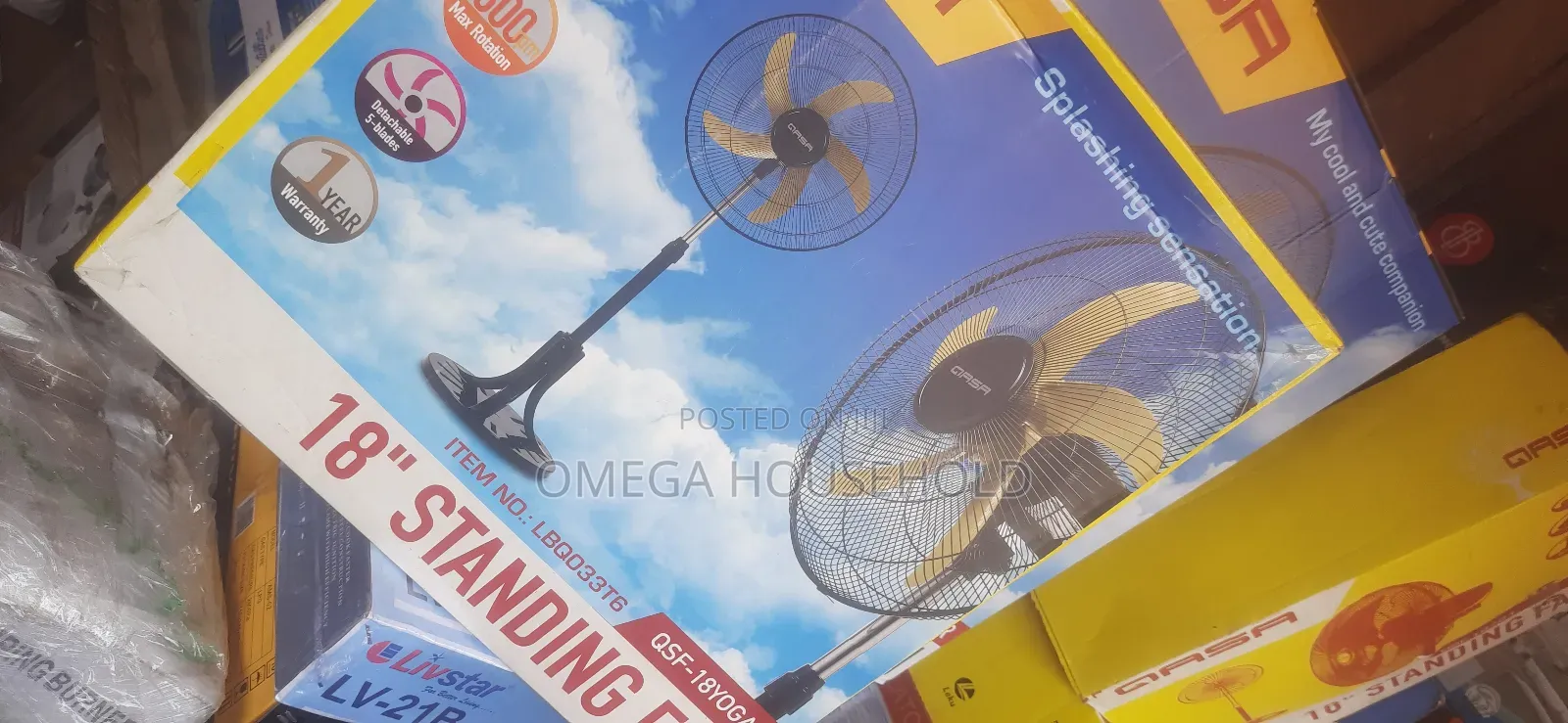 18 Inches Qasa Electric Fan