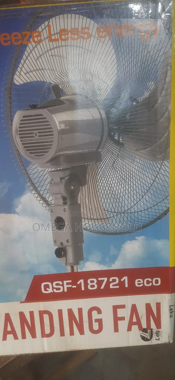 18inches Qasa Standing Fan