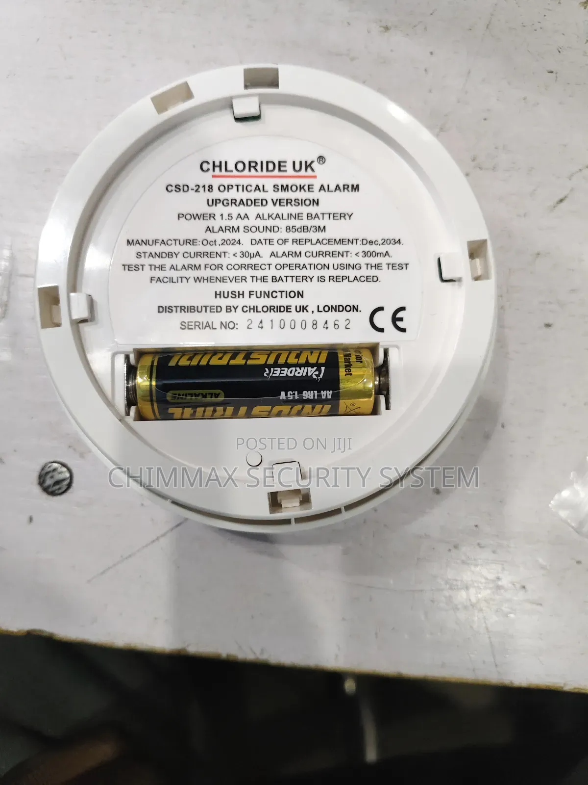 Smoke Alarm CSD-218, Upgraded Version