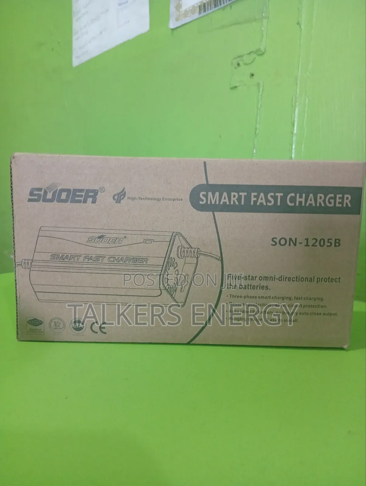 Battery Suoer Charger Son -12v 5a