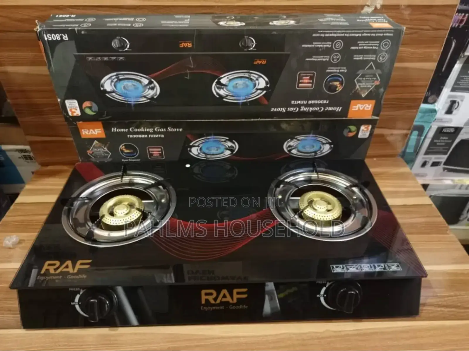Raf Double Burner Gas Cooker