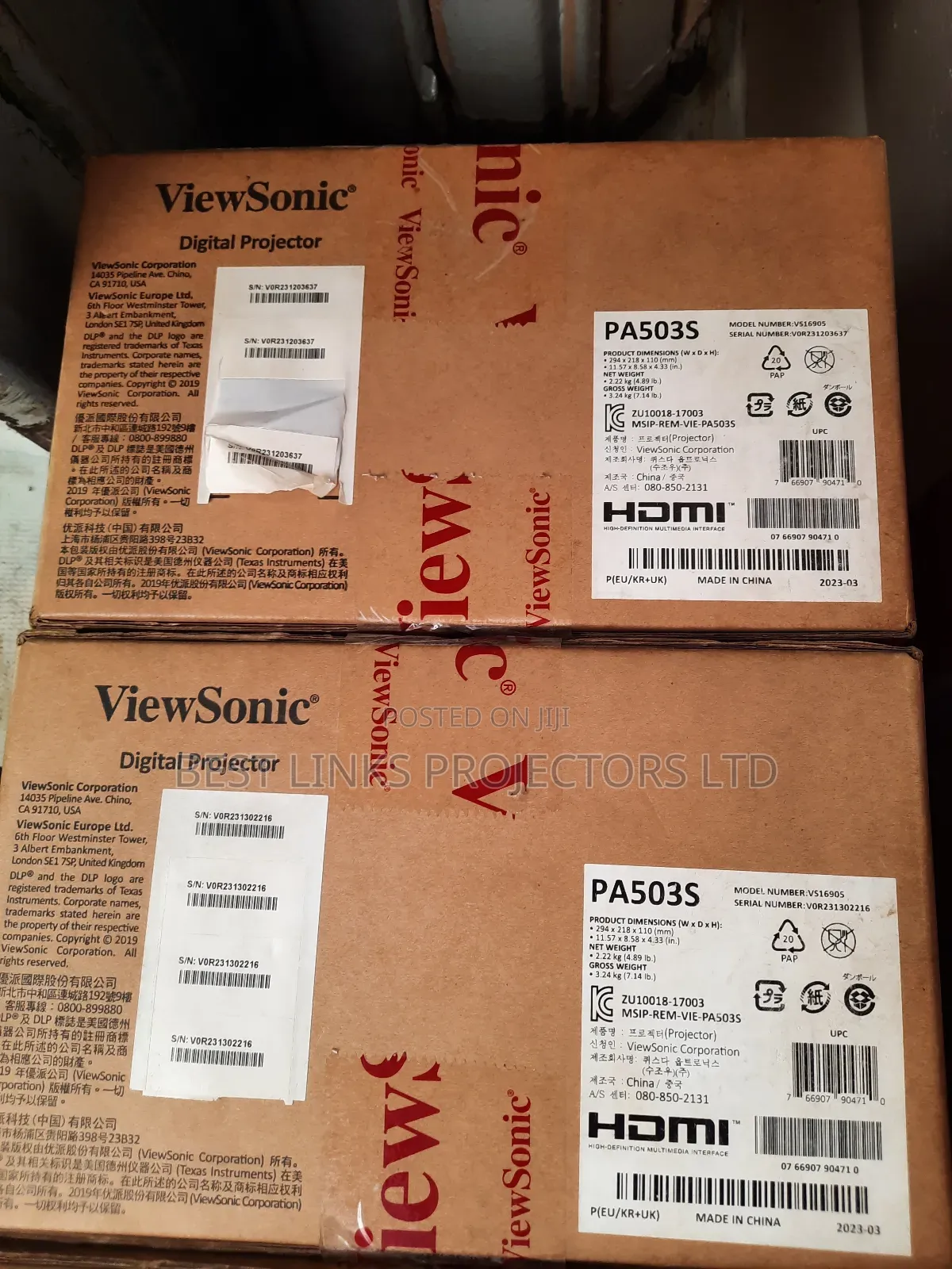 4000 Lumens Viewsonic Projector Available
