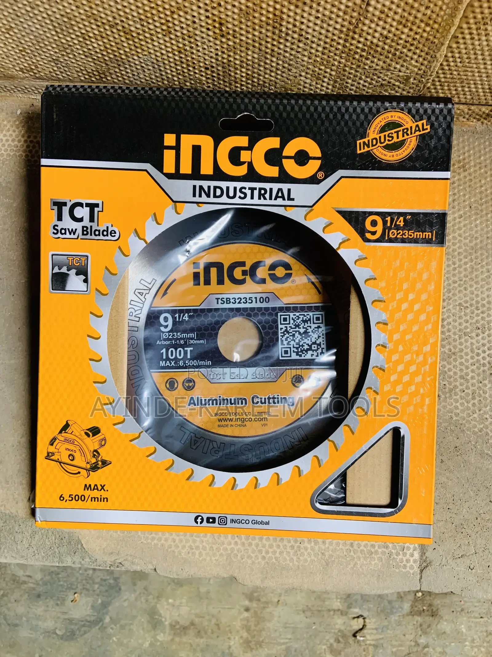 TCT Saw Blade 9 1/4”(235mm)100teeth