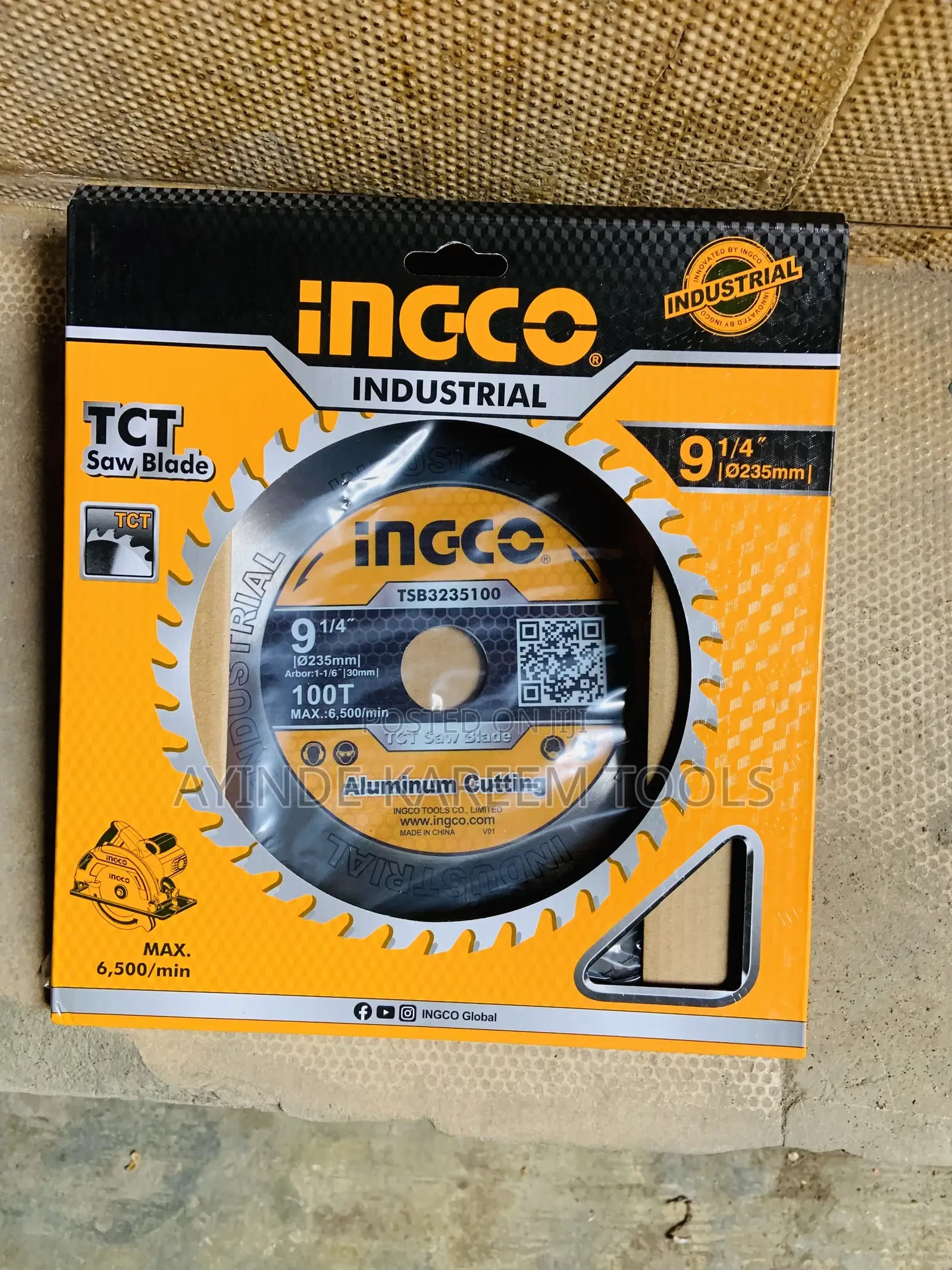 TCT Saw Blade 9 1/4”(235mm)100teeth