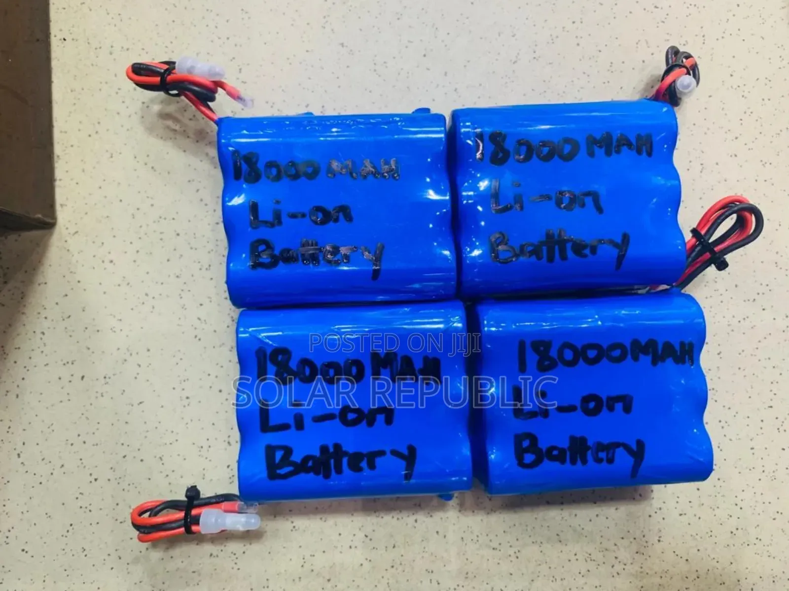 Solar Fan Replacement Battery