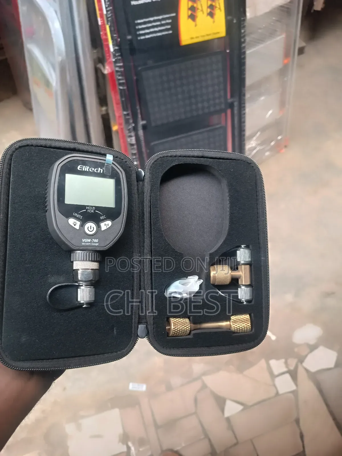 Wireless Digital Vacuum Gauge