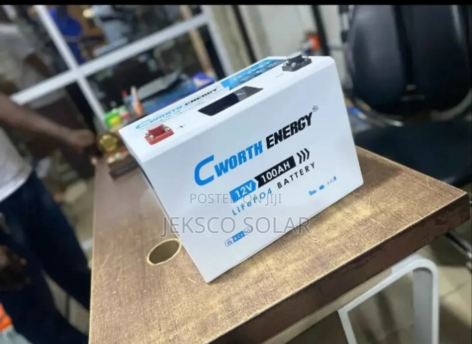 100ah, 1.2kw Cworth Energy Lithium Battery 12v