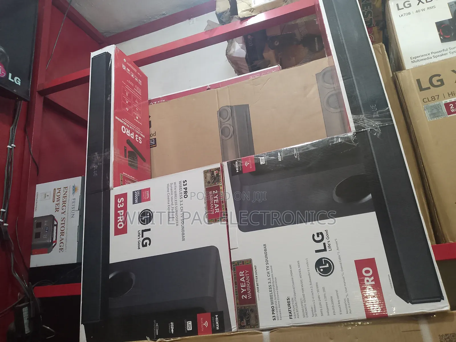 Lg Classsic 2000watts Wireless Soundbar>Bluetooth >Opitcal