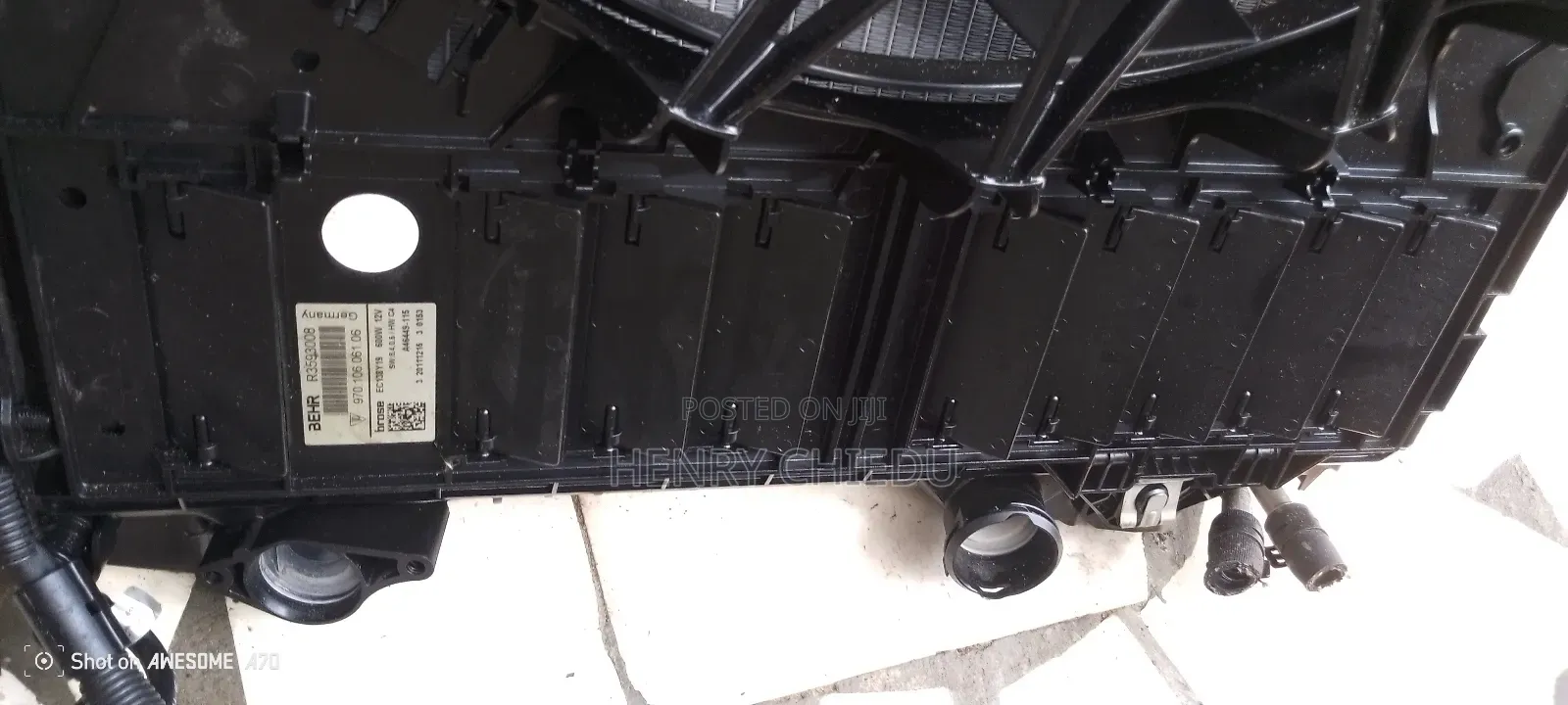 Complete Radiator Fan Condenser Coolant for Porsche Panamera