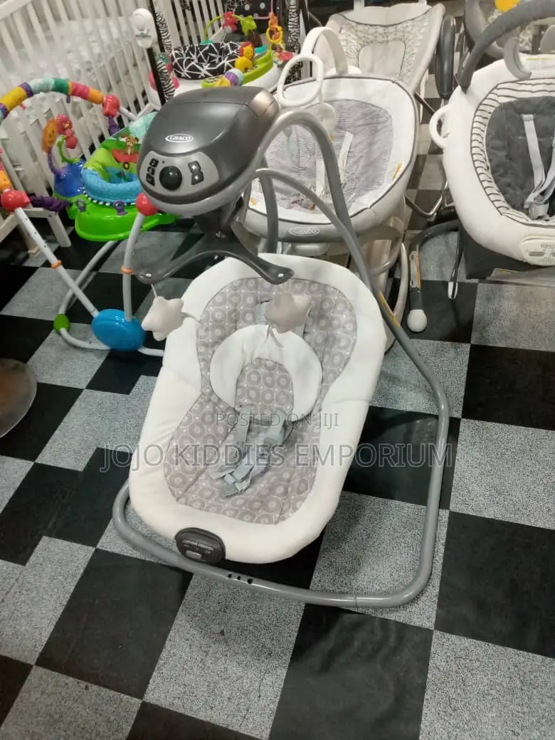 Us Used Graco Simple Sway Baby Swing