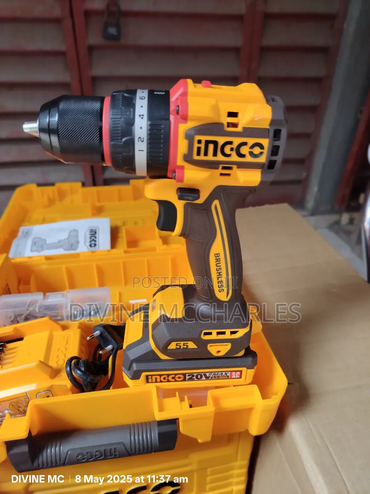 Cidli20558 Compact Brushless Cordless Impact Drill