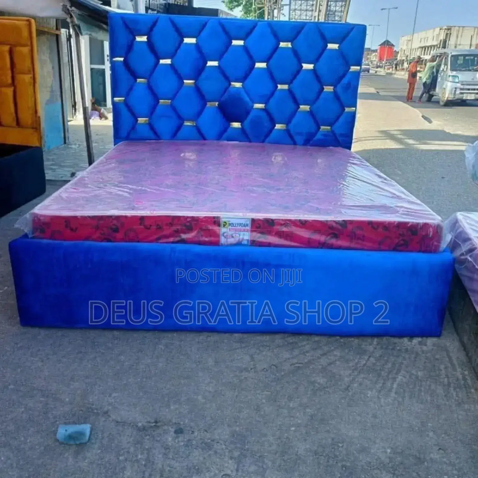 6 by 6 Bedframe for Bedroom (No Mattress)