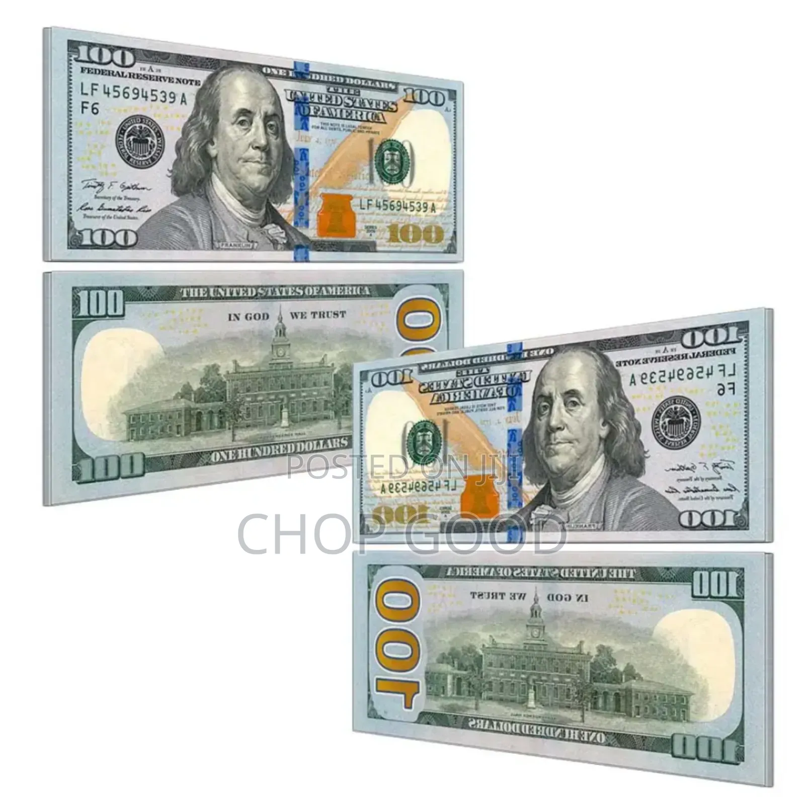 Quality Dollar Props Available for Sell
