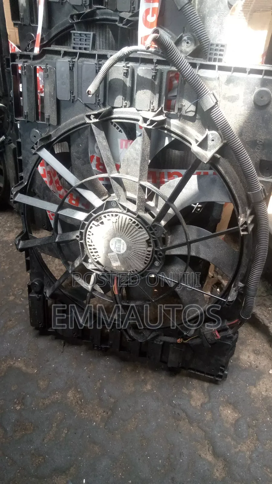 Radiator Fan Porsche Cayenne 2013-2016