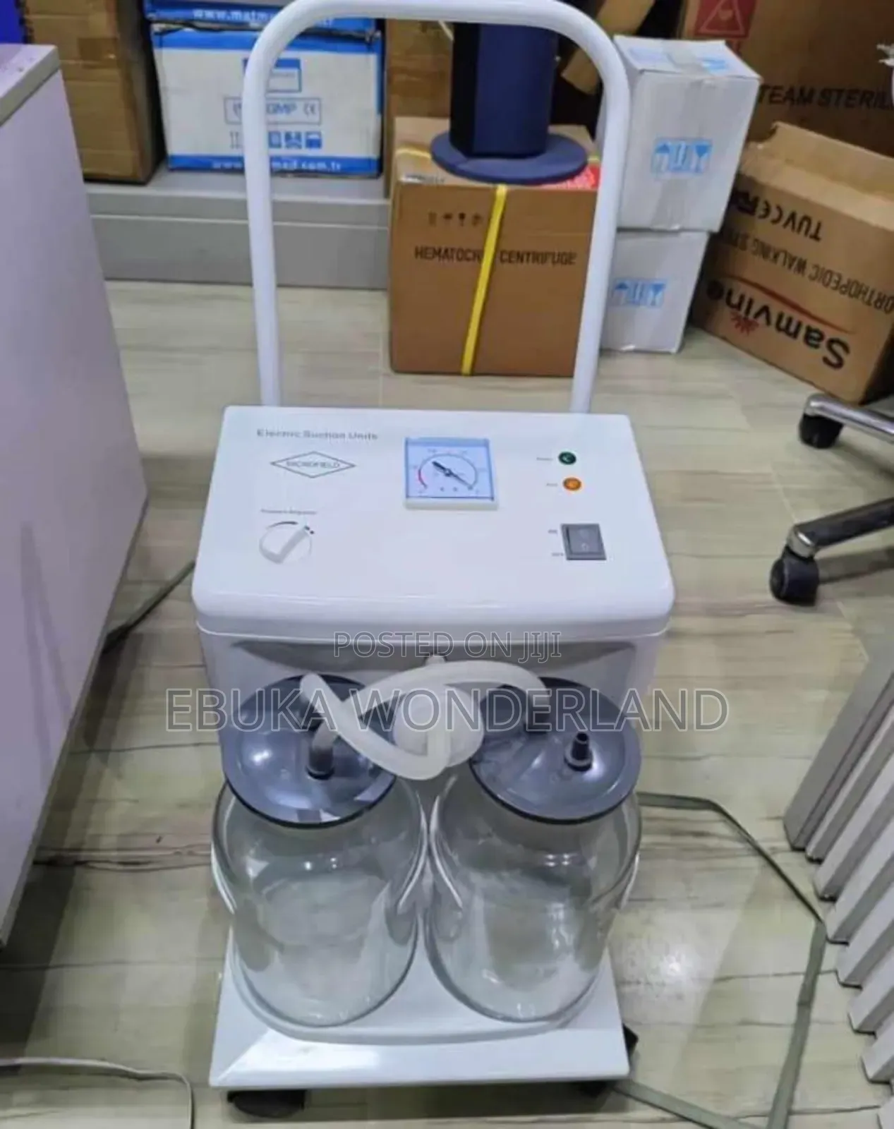 Electric Suction Machine Double Bottle