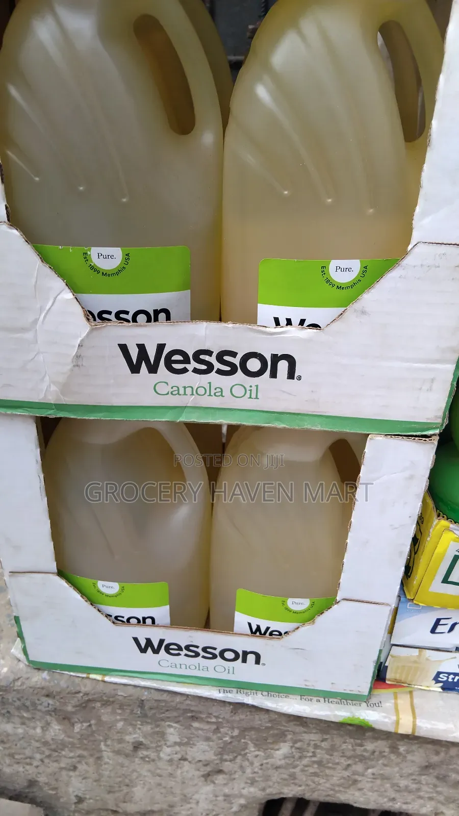 Wesson Canola Oil 4.73 Litres ×4