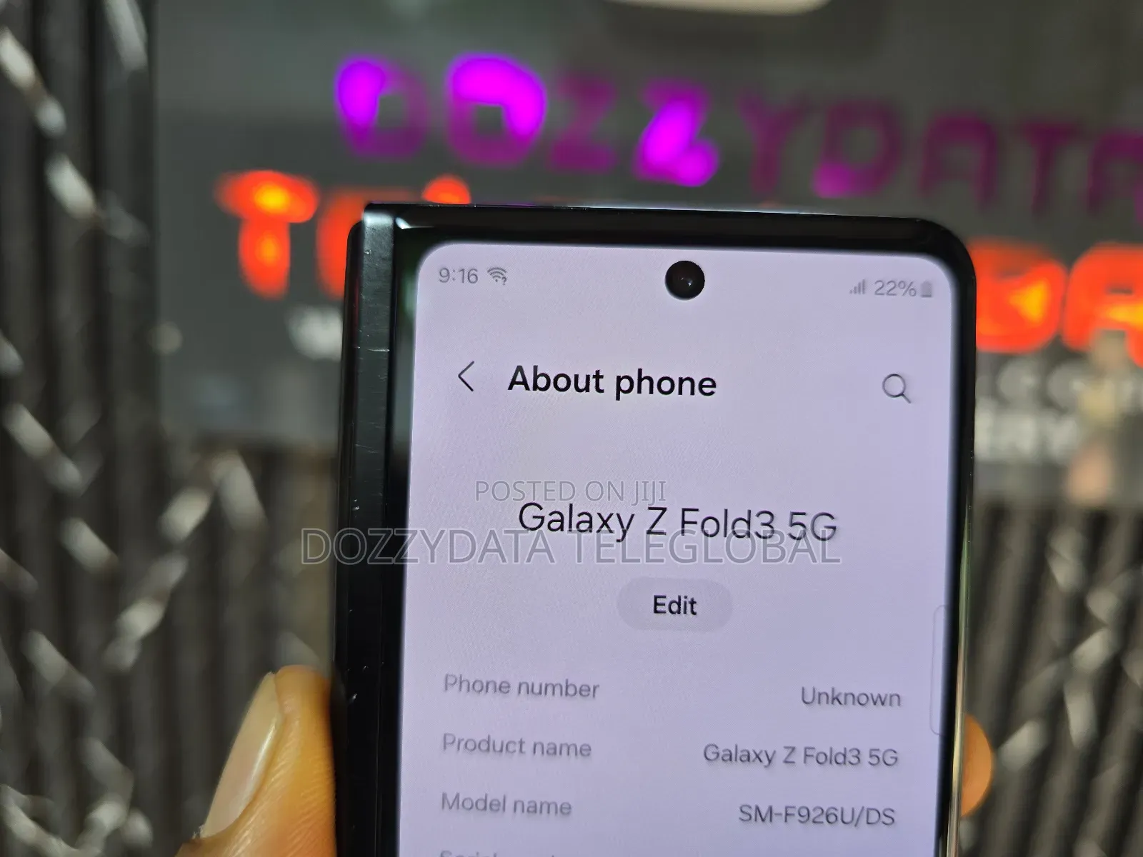 Samsung Galaxy Z Fold 3 256 GB Green