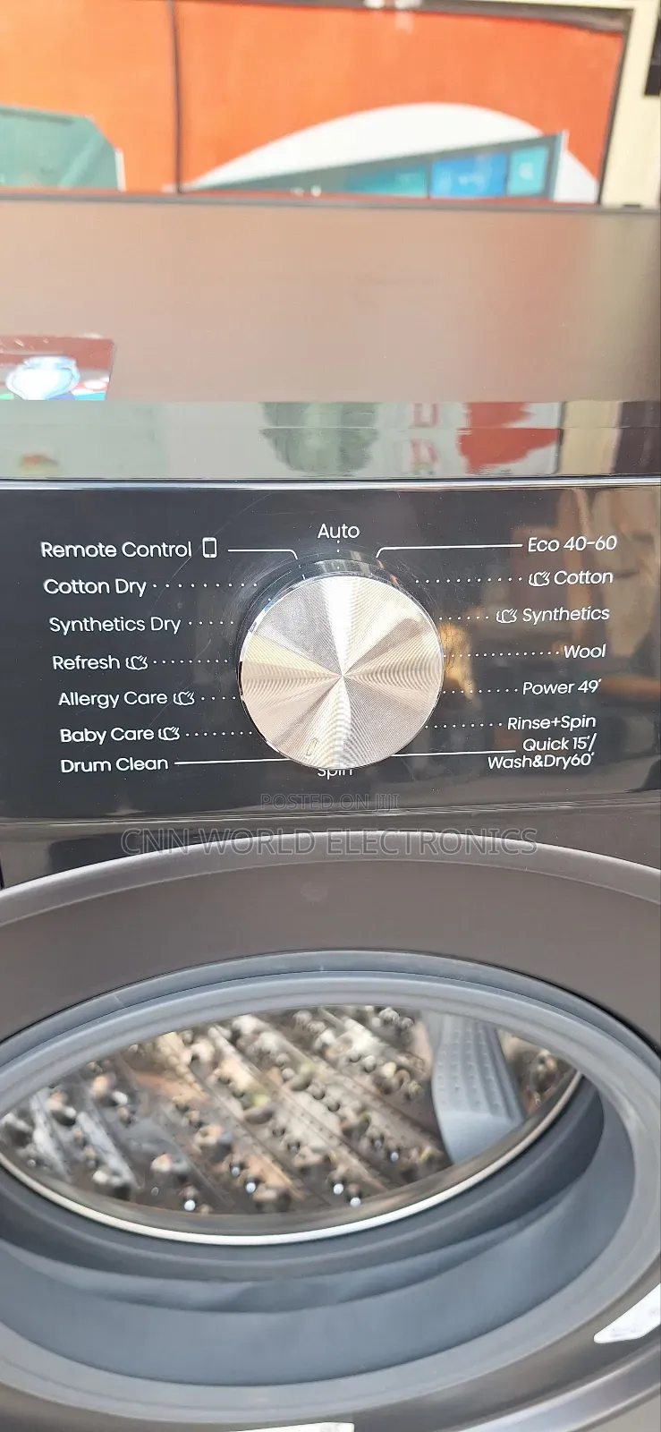 New Hisense 8kg Inverter Automatic Wash & Dryer Machine