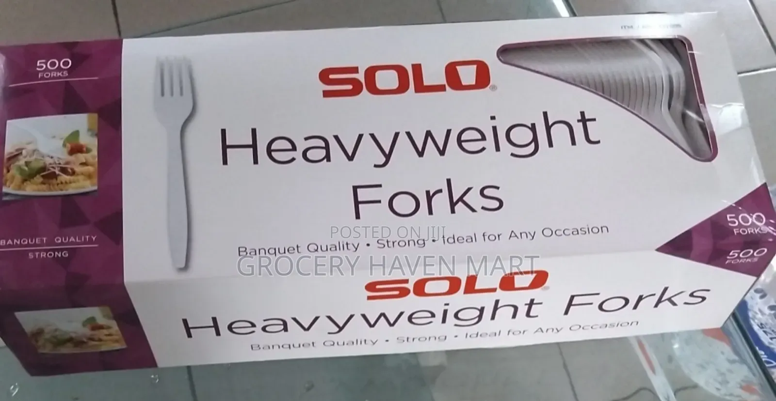Solo Heavyweight Spoons and Forks (500 Count Each)