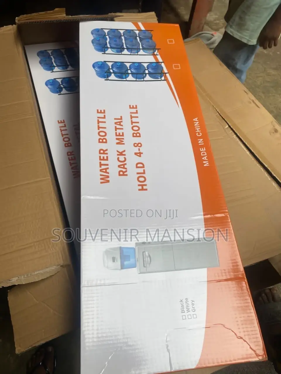 4 Layer C Way Bottle Stand