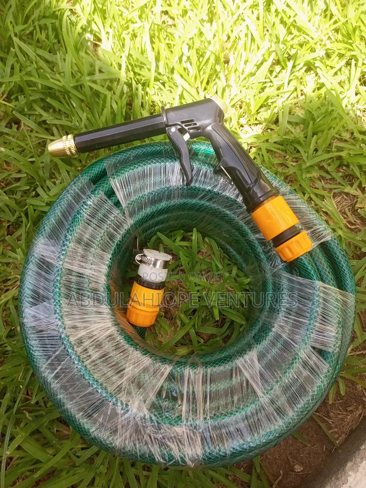 Water Hose With Nozzle