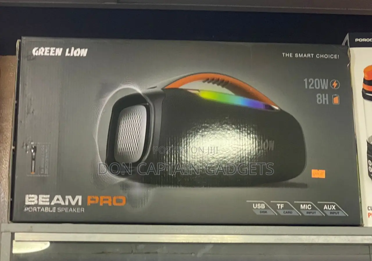 Green Lion Beam Pro 120w Boombox Speaker