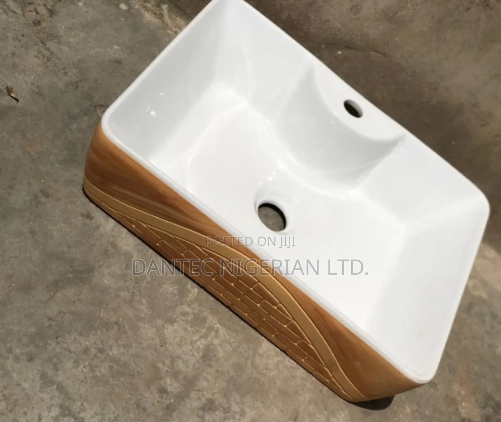 Ceramic Clay Counter Basin