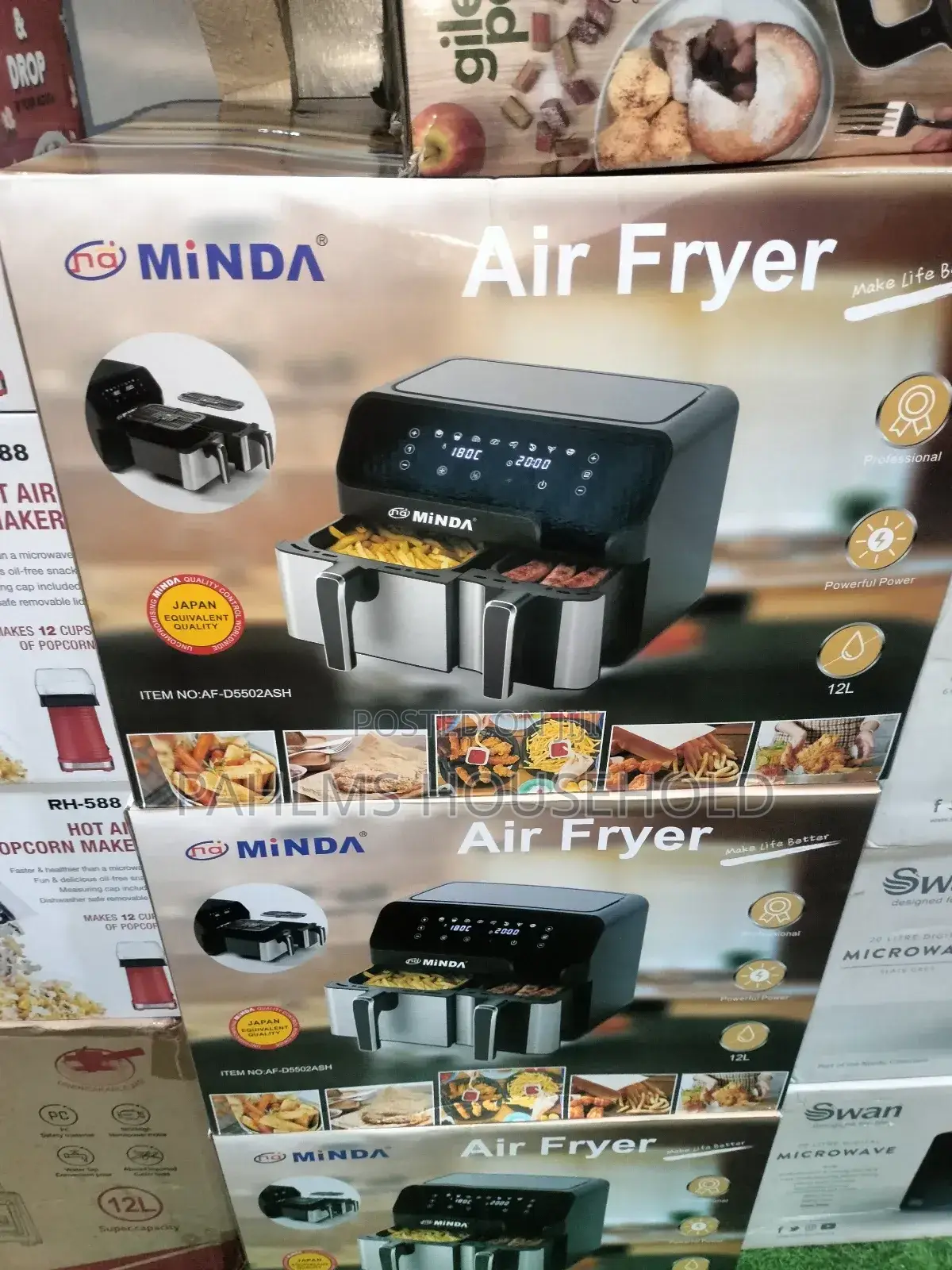 12liter Double Door Air Fryer