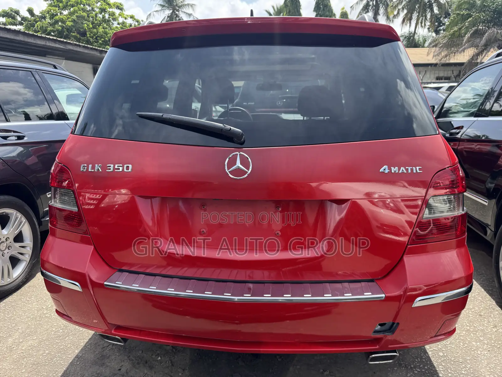 Mercedes-Benz GLK-Class 350 4MATIC 2011 Red