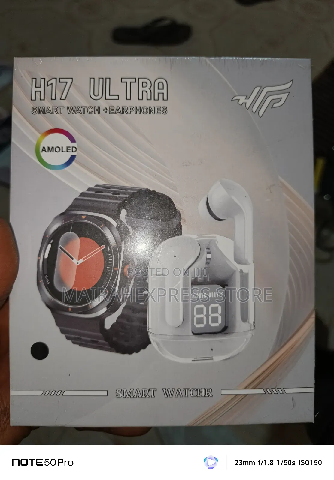 H17 Ultra Smart Watch + Earphones