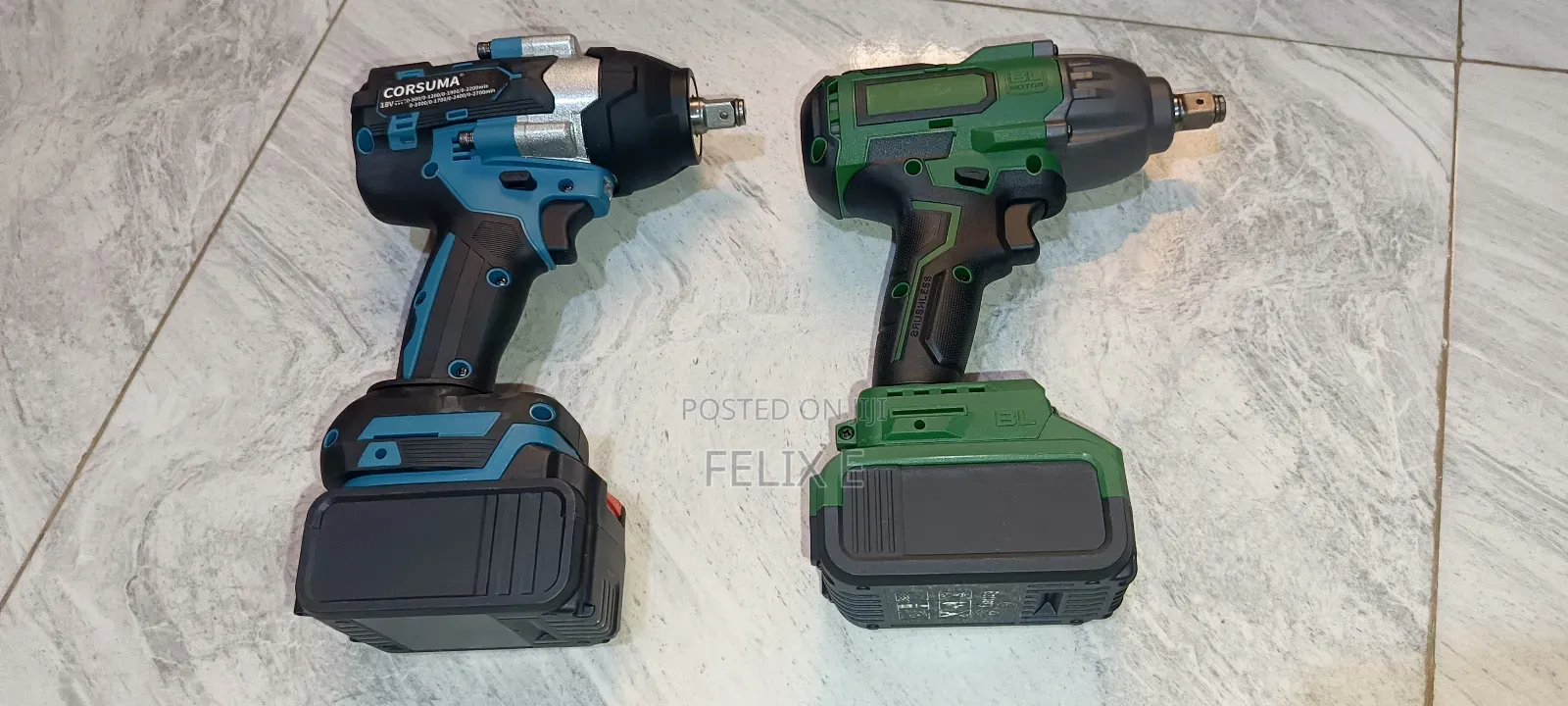 Portable Battery Impact Wrench