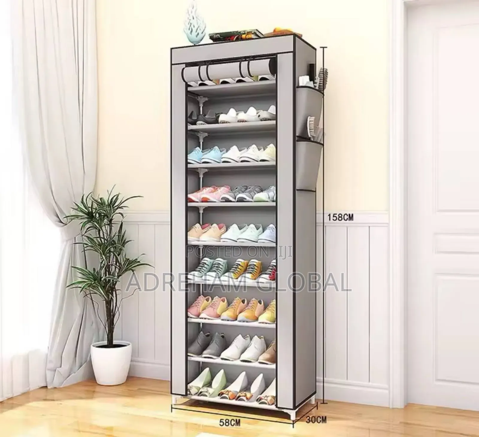 Dustproof Shoe Rack Organizer Multilayer Shoes Storage