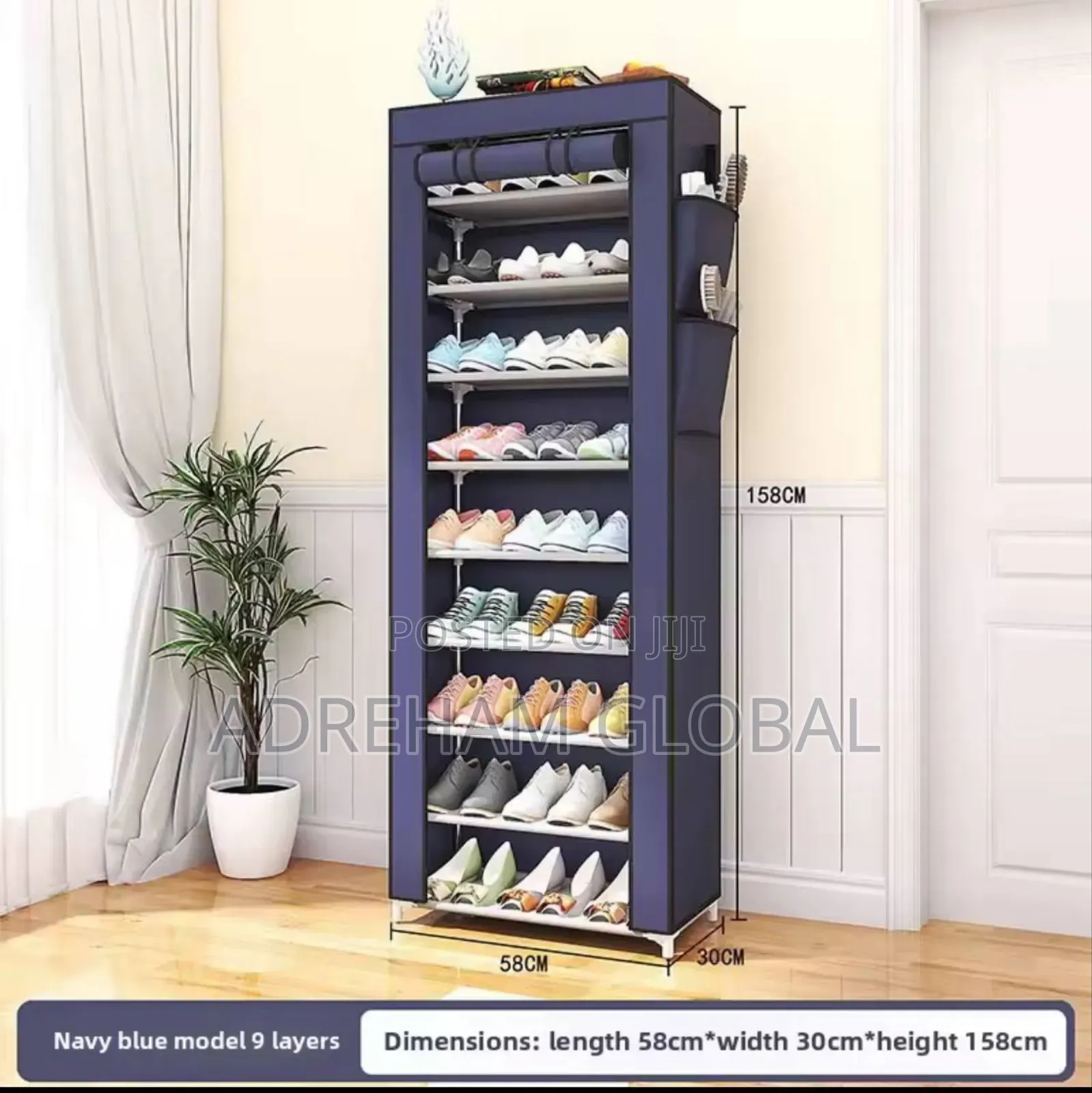 Dustproof Shoe Rack Organizer Multilayer Shoes Storage