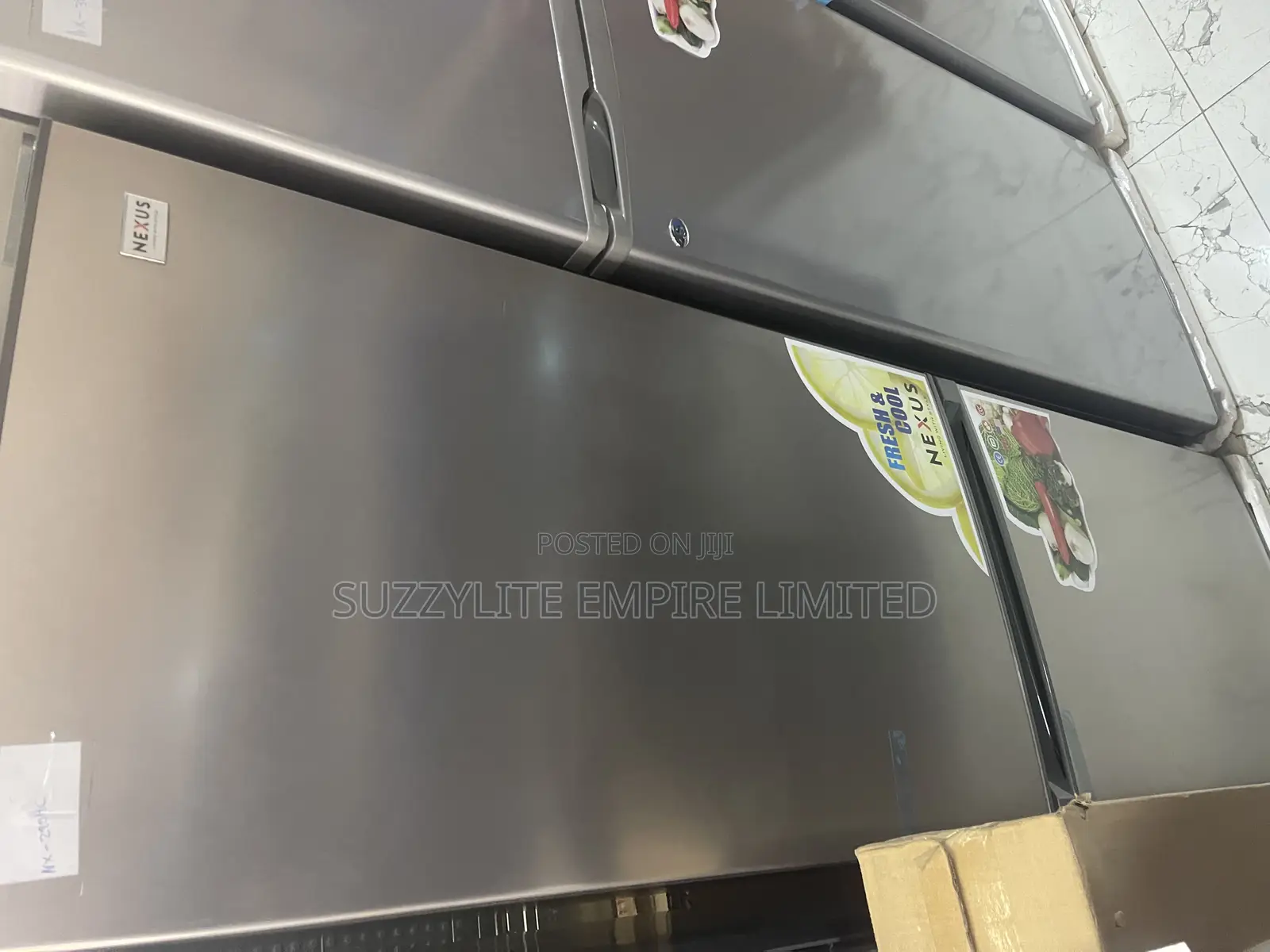 Nexus Double Door 311 Liters Fridge Down Freezer