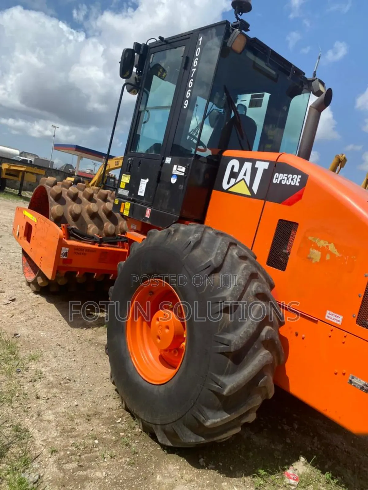 Double Roller Compactor Machine