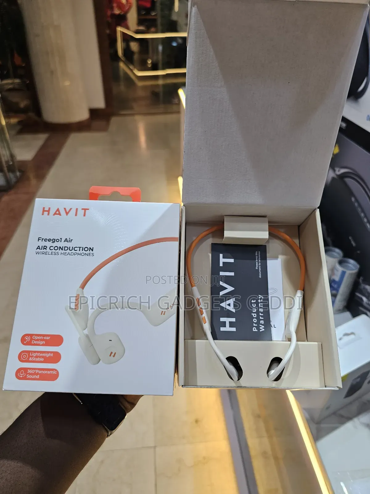 Havit Freego1 Air Conduction Wireless Headphones