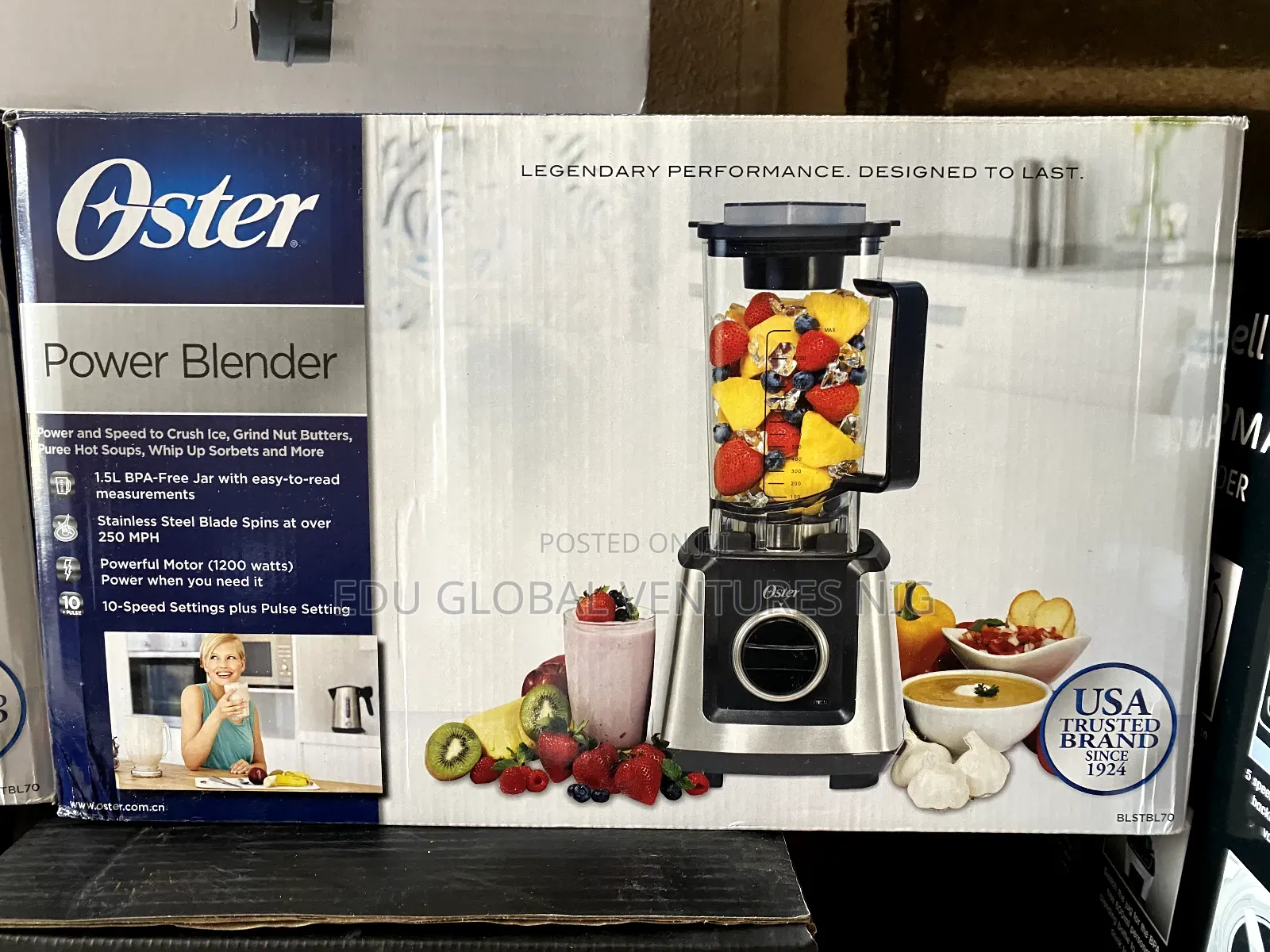 Oster Professional Blender 1.5litres Cup. 1200watts Original