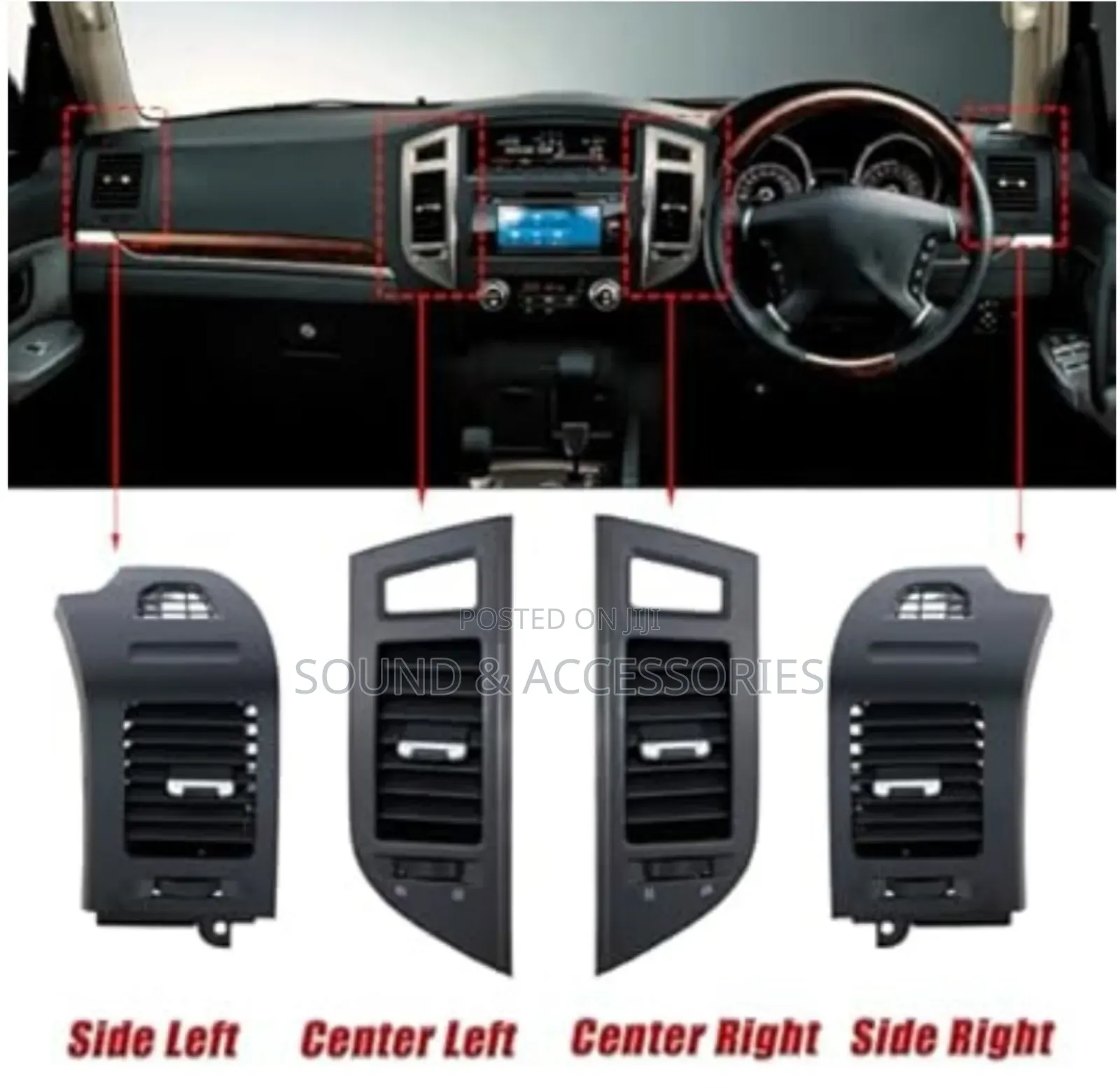 Mitsubishi Pajero Montero V87/93/95/97/98 07-22 a/C Air Vent