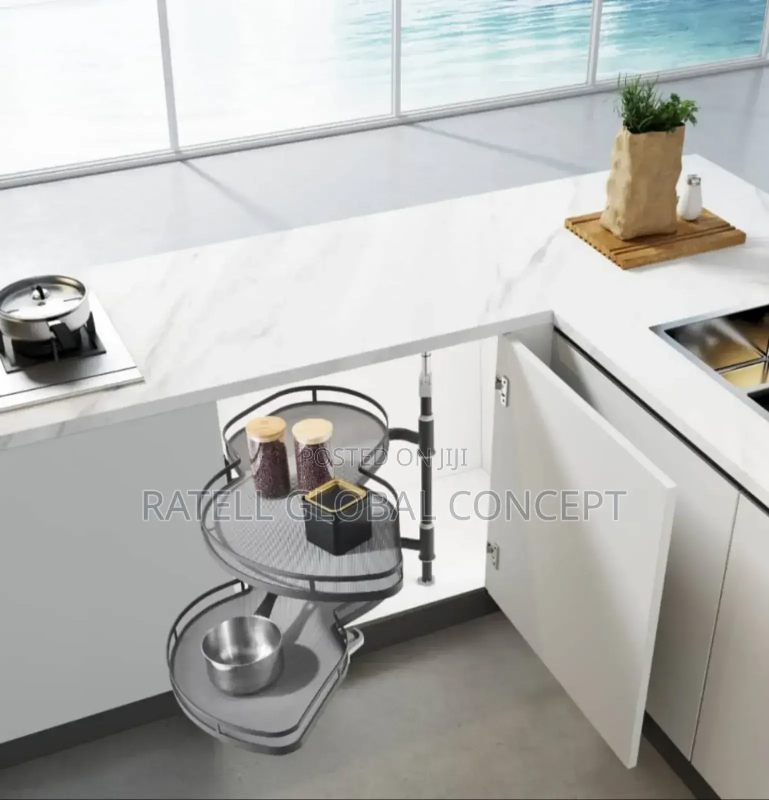 Magic Corner Storage Rack