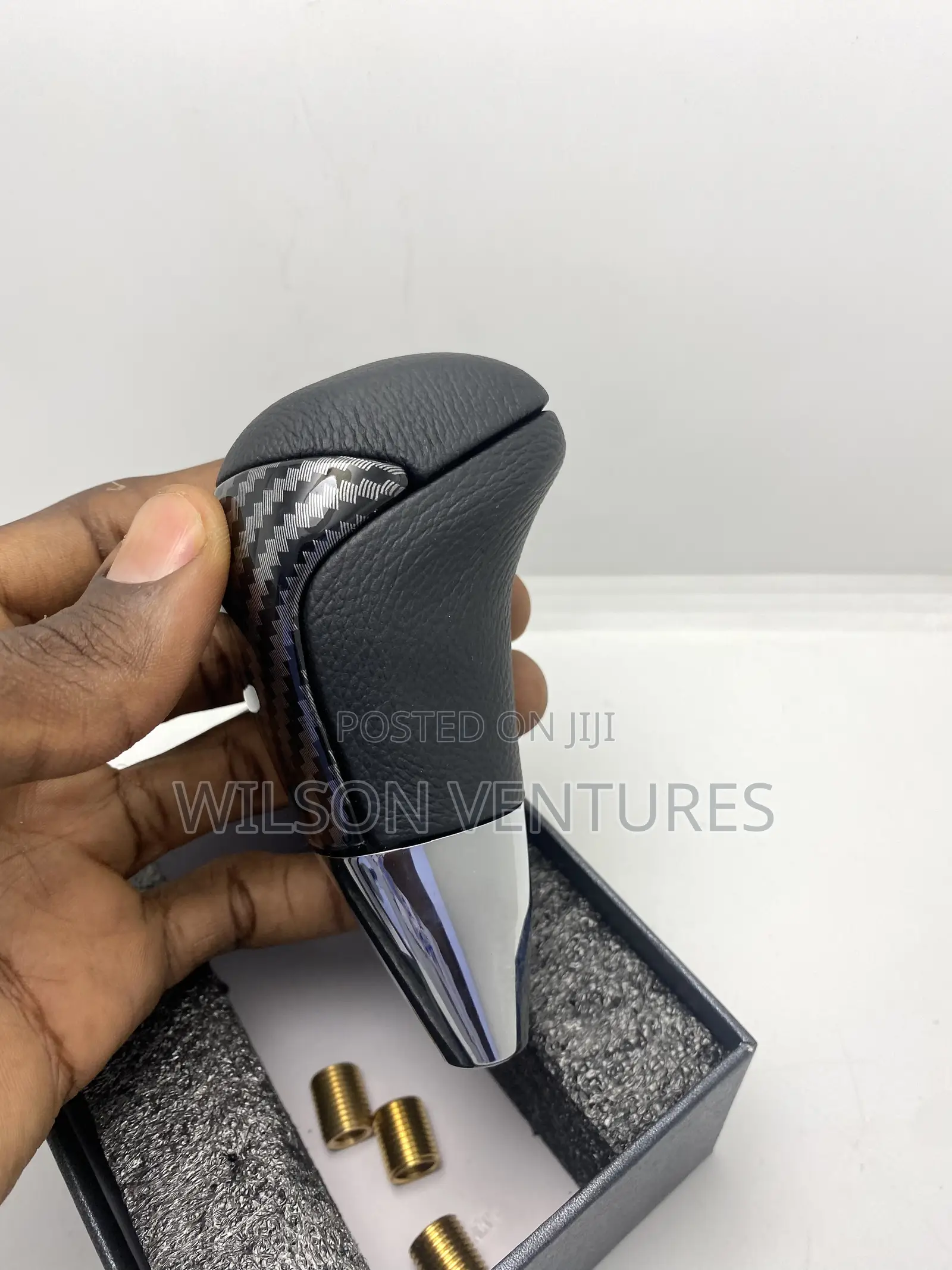 Carbon Fiber Universal Adjustable Gear Shift Knob