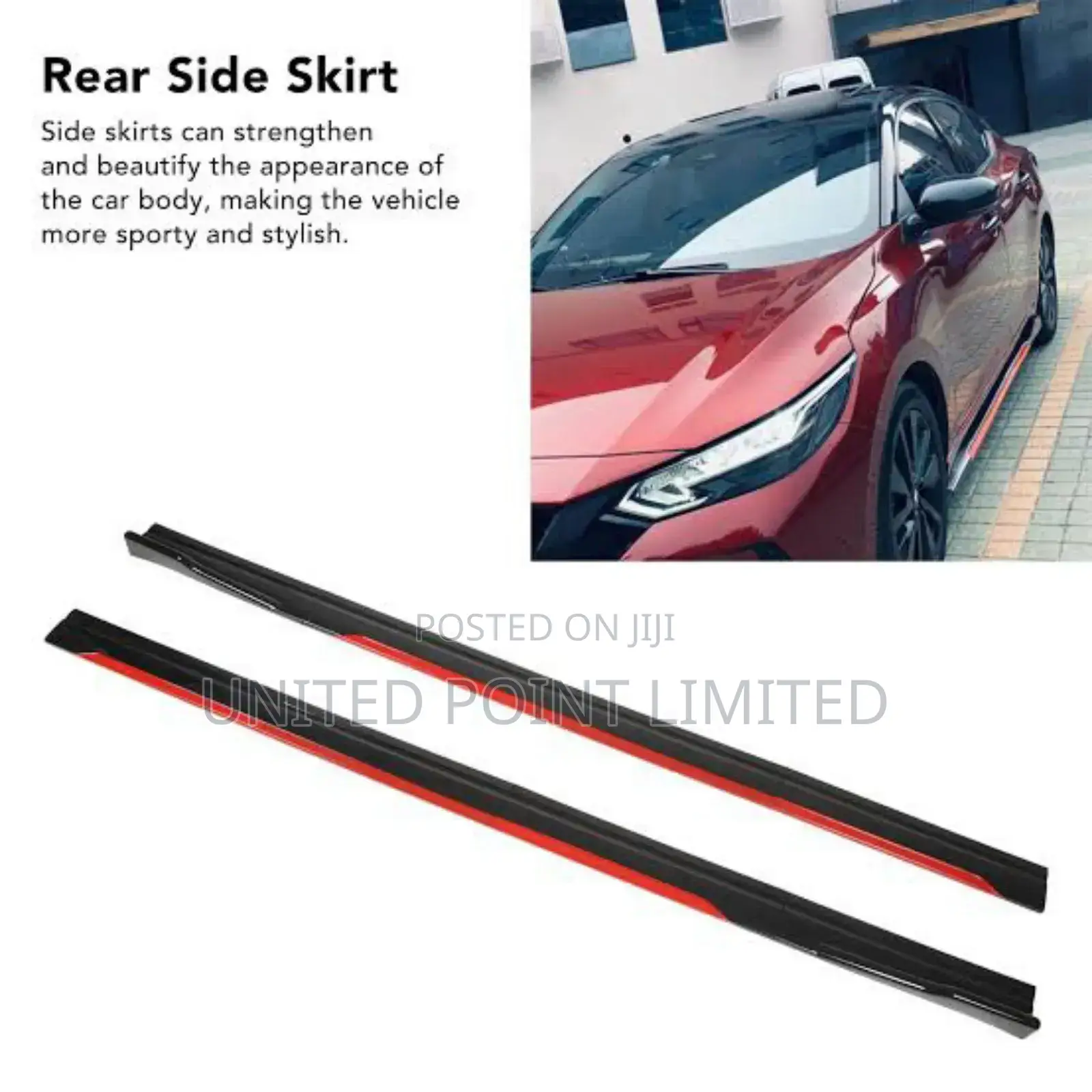 Car Side Skirts Extension Spoiler Rocker Panels Lip