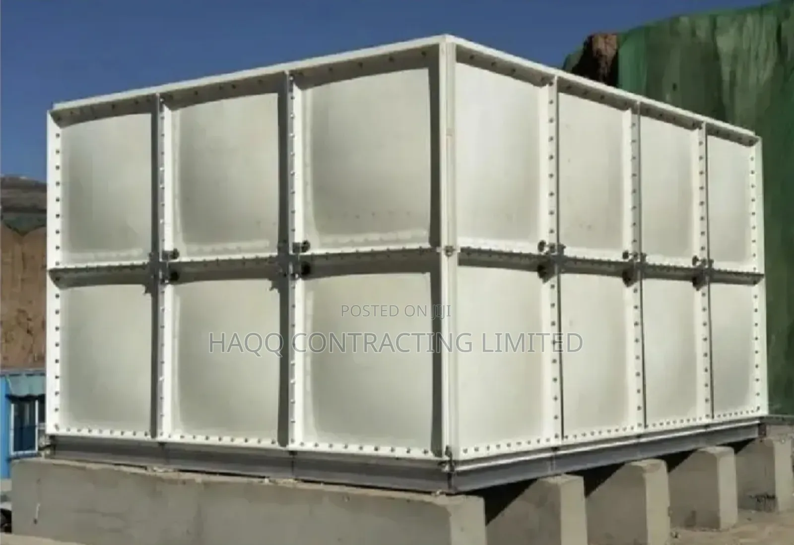 FRP GRP SMC Panel 100,000 Litres Water Rank Pro