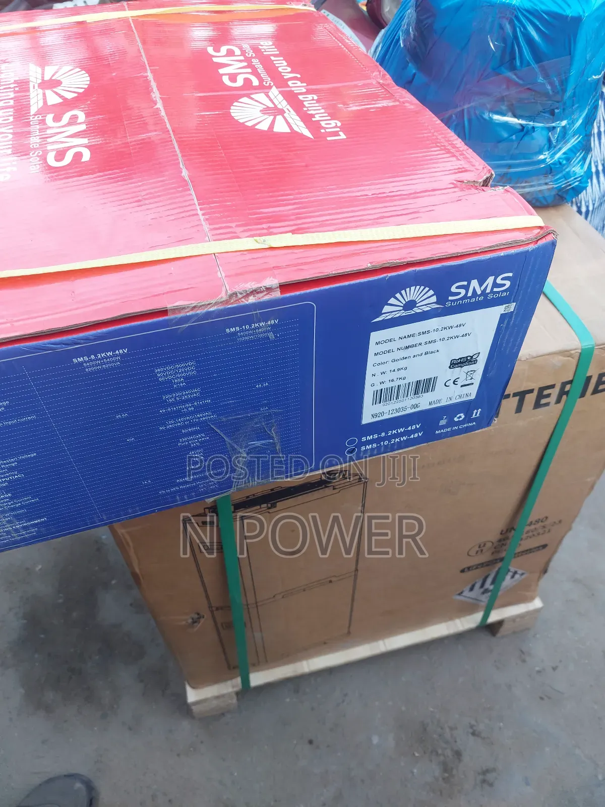 SMS Hybrid Inverter 10.2kva 48v
