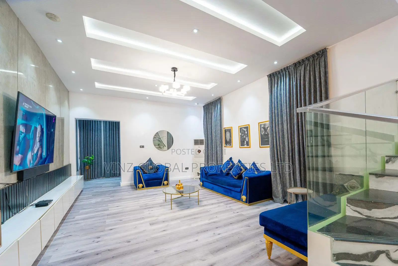 Luxury 5 Bedroom Self Compound Duplex With Pool,Snooker,Ps5